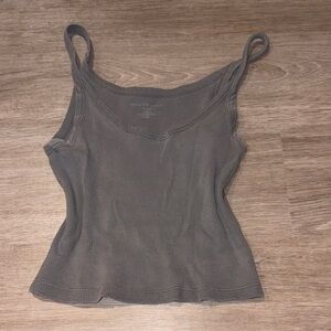 Brandy Melville Women’s Grey Tank Top